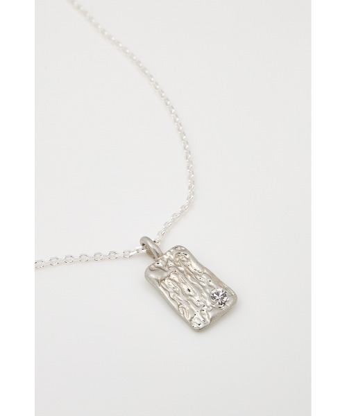 MOUSSY（マウジー）の「PLATE CHAIN ネックレス（ネックレス・レディース・シルバー/ゴールド・FREE）」の9枚目の写真