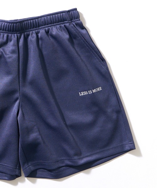 MAISON CLUB(メゾンクラブ)の「【MAISON CLUB】ワンポイント刺繍ドライハーフパンツ LESS IS MORE(その他パンツ・メンズ・ブラック/ホワイト/ダークグレー/ネイビー・L/XL/M)」の12枚目の写真