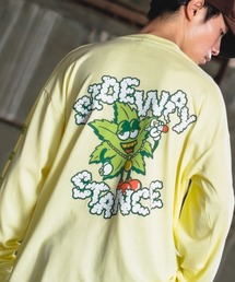 【SIDEWAYSTANCE】リーフ長袖Tシャツ