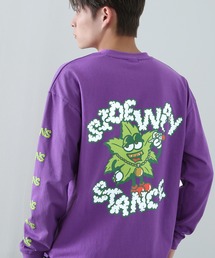 【SIDEWAYSTANCE】リーフ長袖Tシャツ