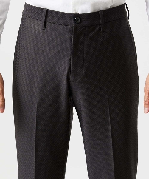 MICHEL KLEIN HOMME   （ミッシェルクランオム）の「トリコットストレッチスラックスパンツ（スラックス・メンズ・ネイビー/ダークグレー・MEDIUM/LARGE/X-LARGE）」の6枚目の写真