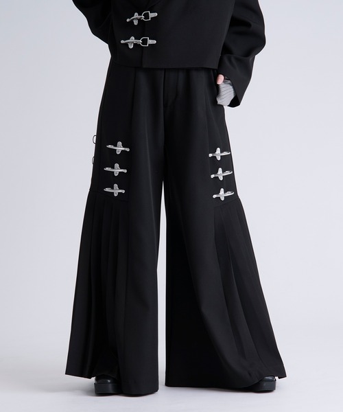 2WAYファイヤーマンバックルワイドパンツ/SETUP対応（その他パンツ