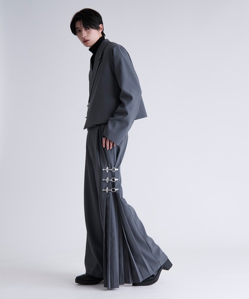 2WAYファイヤーマンバックルワイドパンツ/SETUP対応（その他パンツ