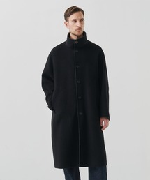 【CASHMERE CASHMERE/カシミアカシミア】CASHMERE/SILK/WOOL STAND OVER COAT/2WAYスタンドコート