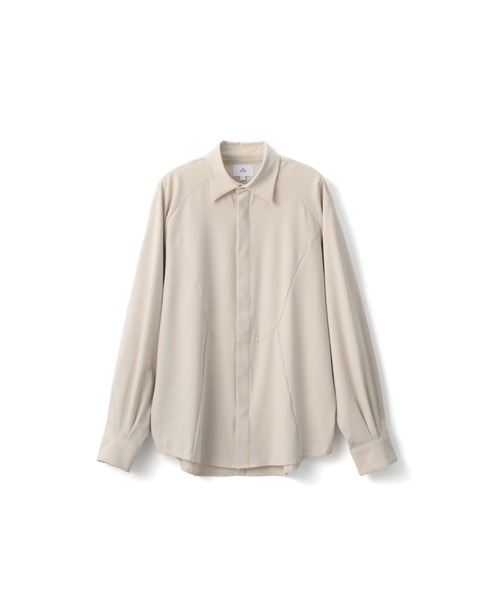OAO（オーエーオー）の「SUNLIGHT SHIRT（シャツ/ブラウス・メンズ・ベージュ/グレー・MEDIUM/LARGE）」の2枚目の写真