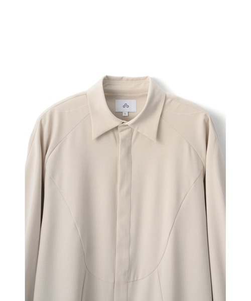 OAO（オーエーオー）の「SUNLIGHT SHIRT（シャツ/ブラウス・メンズ・ベージュ/グレー・MEDIUM/LARGE）」の21枚目の写真