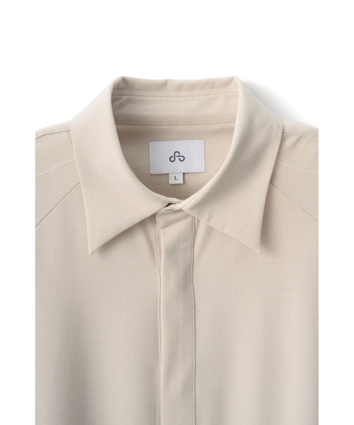 OAO（オーエーオー）の「SUNLIGHT SHIRT（シャツ/ブラウス・メンズ・ベージュ/グレー・MEDIUM/LARGE）」の20枚目の写真