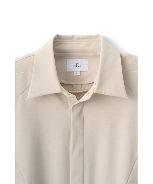 OAO（オーエーオー）の「SUNLIGHT SHIRT（シャツ/ブラウス・メンズ・ベージュ/グレー・MEDIUM/LARGE）」の19枚目の写真