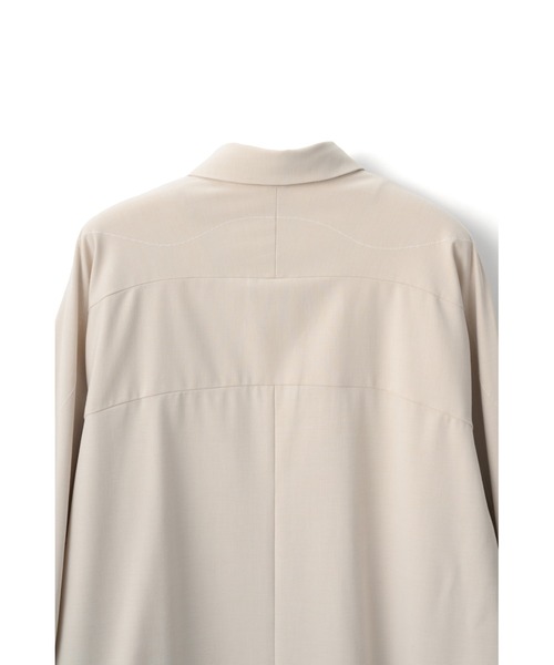 OAO（オーエーオー）の「SUNLIGHT SHIRT（シャツ/ブラウス・メンズ・ベージュ/グレー・MEDIUM/LARGE）」の15枚目の写真