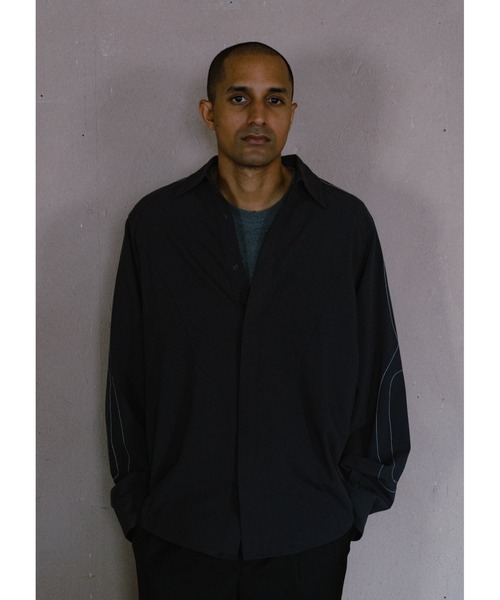 OAO（オーエーオー）の「SUNLIGHT SHIRT（シャツ/ブラウス・メンズ・ベージュ/グレー・MEDIUM/LARGE）」の6枚目の写真