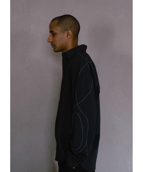 OAO（オーエーオー）の「SUNLIGHT SHIRT（シャツ/ブラウス・メンズ・ベージュ/グレー・MEDIUM/LARGE）」の5枚目の写真