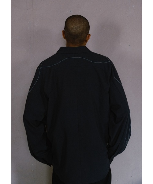 OAO（オーエーオー）の「SUNLIGHT SHIRT（シャツ/ブラウス・メンズ・ベージュ/グレー・MEDIUM/LARGE）」の4枚目の写真