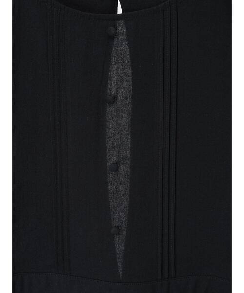 Samansa Mos2(サマンサ モスモス)の「【WEB限定】バックスリットジャンスカ(ワンピース・レディース・グレー/ブラック・F)」の5枚目の写真