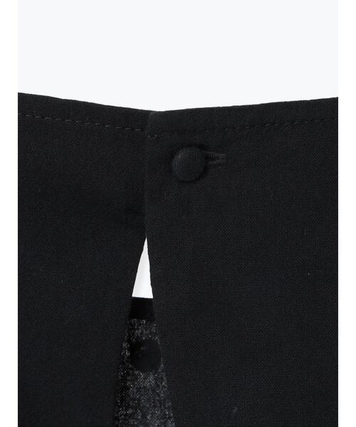 Samansa Mos2(サマンサ モスモス)の「【WEB限定】バックスリットジャンスカ(ワンピース・レディース・グレー/ブラック・F)」の7枚目の写真