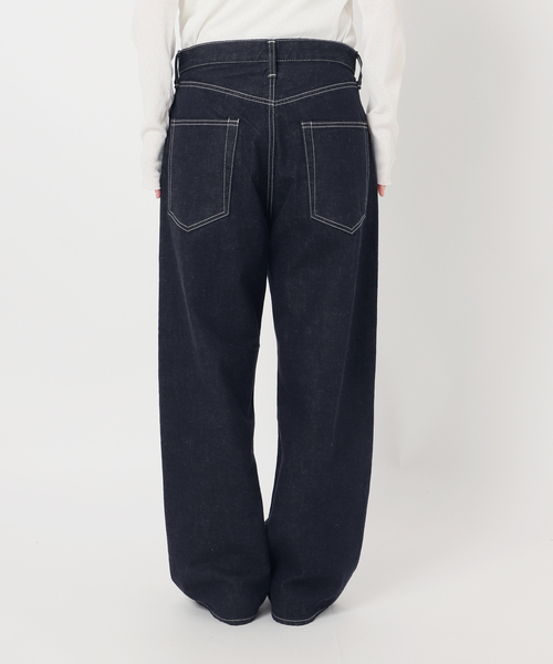 週末限定値下げ✨美品✨Spick and Span ルーズストレートデニム ルーズストレートデニムパンツ（デニムパンツ）｜FRAMeWORK（フレーム