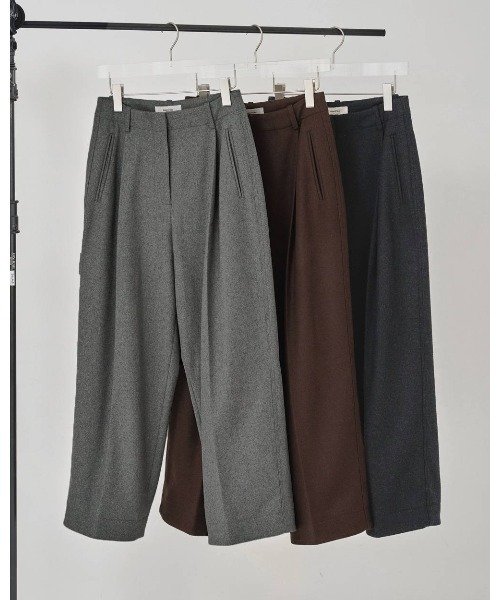 TODAYFUL（トゥデイフル）の「TODAYFUL Wool Painter Pants 12520717（その他パンツ・レディース・グレー/チャコールグレー/ブラウン・36/38）」の13枚目の写真