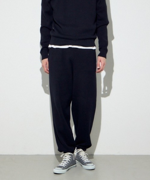 セール】ハイゲージニットパンツ（スラックス）｜AZUL BY MOUSSY