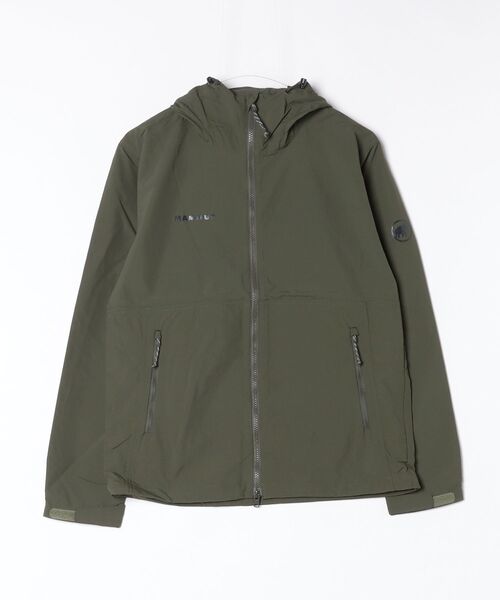 Mammut(マムート)の「ハイキング WB フーデッド ジャケット AF / Hiking WB Hooded Jacket AF Men(ナイロンジャケット・メンズ・カーキ・L/M/XL/S)」の2枚目の写真