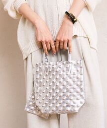le.coeur blanc | MILLELA FIRENZE エンボス加工ミニトート(トートバッグ)