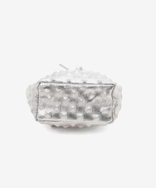 le.coeur blanc(ルクールブラン)の「MILLELA FIRENZE エンボス加工ミニトート(トートバッグ・レディース・シルバー・FREE)」の10枚目の写真