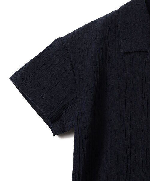 こども ビームス（コドモビームス）の「楊柳 開襟 シャツ 2026SS（90～140cm）（シャツ/ブラウス・キッズ・ベージュ/ネイビー・100/90/140/130/120/110）」の18枚目の写真