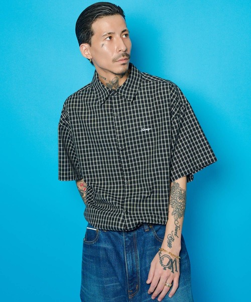 Subciety(サブサエティ)の「Essential check shirt(シャツ/ブラウス・メンズ・ブラック/アイボリー/ブラウン・X-SMALL/SMALL/MEDIUM/LARGE/X-LARGE/XX-LARGE)」の9枚目の写真