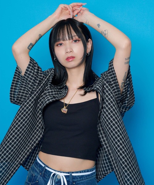Subciety(サブサエティ)の「Essential check shirt(シャツ/ブラウス・メンズ・ブラック/アイボリー/ブラウン・X-SMALL/SMALL/MEDIUM/LARGE/X-LARGE/XX-LARGE)」の11枚目の写真