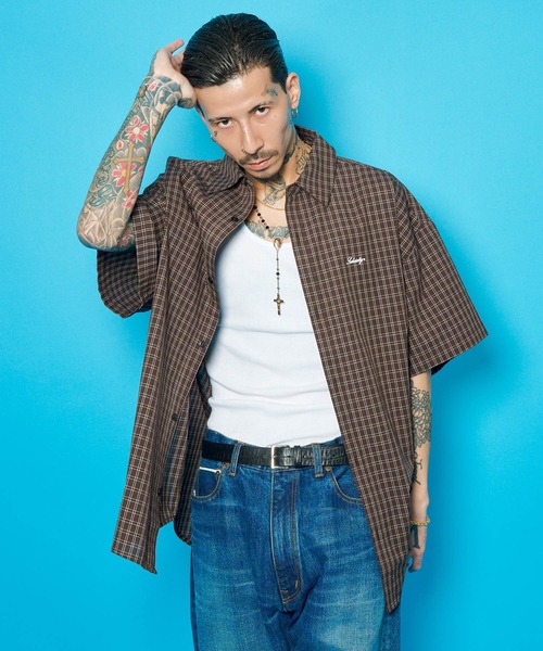 Subciety(サブサエティ)の「Essential check shirt(シャツ/ブラウス・メンズ・ブラック/アイボリー/ブラウン・X-SMALL/SMALL/MEDIUM/LARGE/X-LARGE/XX-LARGE)」の13枚目の写真