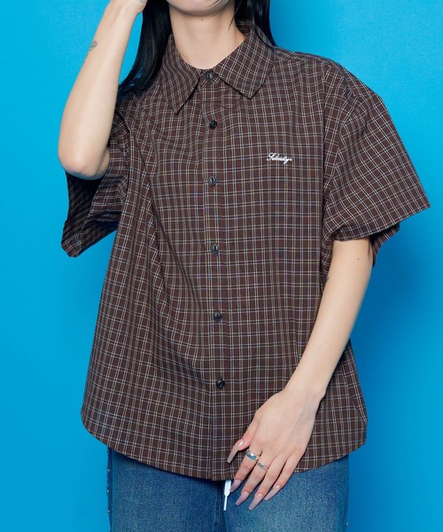 Subciety(サブサエティ)の「Essential check shirt(シャツ/ブラウス・メンズ・ブラック/アイボリー/ブラウン・X-SMALL/SMALL/MEDIUM/LARGE/X-LARGE/XX-LARGE)」の16枚目の写真