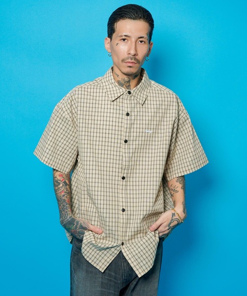 Subciety(サブサエティ)の「Essential check shirt(シャツ/ブラウス・メンズ・ブラック/アイボリー/ブラウン・X-SMALL/SMALL/MEDIUM/LARGE/X-LARGE/XX-LARGE)」の18枚目の写真