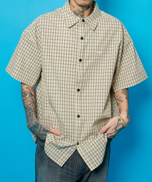 Subciety(サブサエティ)の「Essential check shirt(シャツ/ブラウス・メンズ・ブラック/アイボリー/ブラウン・X-SMALL/SMALL/MEDIUM/LARGE/X-LARGE/XX-LARGE)」の19枚目の写真
