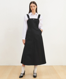 CITYBREEZE（シティブリーズ）の「コットンマーメイドワンピース_BLACK（ワンピース）」