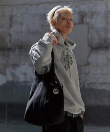 TONY LAWRENCE（トニーローレンス）の「ウォッシュドシンボルロゴトートバッグ（トートバッグ）」