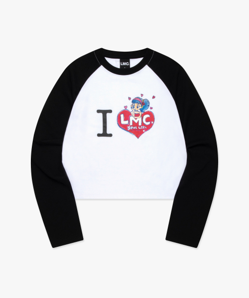 LMCの「LMC x SOULPUSSSYCAT I LOVE CROPPED LONG SLV TEE black（Tシャツ/カットソー・レディース・その他・S/M）」の3枚目の写真