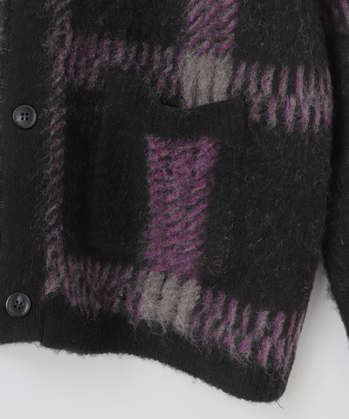 B.C STOCK（ベーセーストック）の「【CALIFORNIA RANCH HOUSE】シャギー クルーカーディガン（ニット/セーター・メンズ・ブラック/ブルー系その他/ベージュ系その他・FREE）」の7枚目の写真