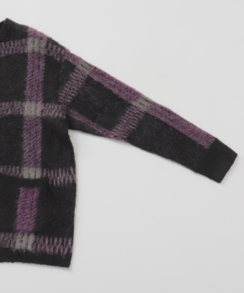 B.C STOCK（ベーセーストック）の「【CALIFORNIA RANCH HOUSE】シャギー クルーカーディガン（ニット/セーター・メンズ・ブラック/ブルー系その他/ベージュ系その他・FREE）」の10枚目の写真