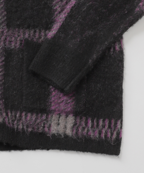 B.C STOCK（ベーセーストック）の「【CALIFORNIA RANCH HOUSE】シャギー クルーカーディガン（ニット/セーター・メンズ・ブラック/ブルー系その他/ベージュ系その他・FREE）」の11枚目の写真