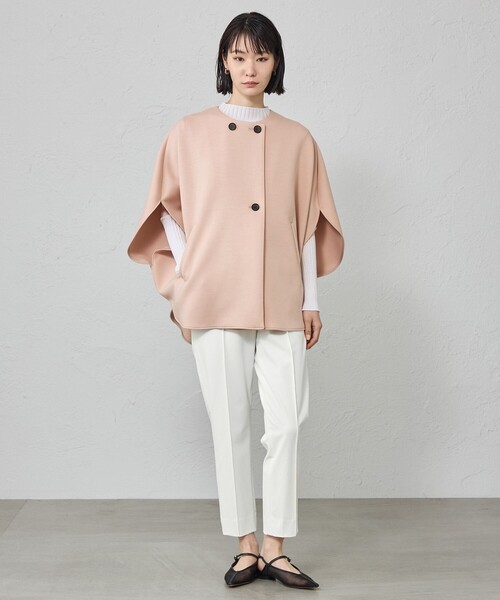 CAST:（キャストコロン）の「【はっ水/UV対策/セットアップ対応】ボディシェルスティックパンツ（その他パンツ・レディース・ブラック/ブルー系その他2/ネイビー/ベージュ/ホワイト・S/L/M）」の6枚目の写真