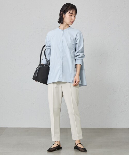 CAST:（キャストコロン）の「【はっ水/UV対策/セットアップ対応】ボディシェルスティックパンツ（その他パンツ・レディース・ブラック/ブルー系その他2/ネイビー/ベージュ/ホワイト・S/L/M）」の12枚目の写真