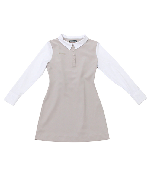 KATHARSIS(カタルシス)の「配色コルセットカラーワンピースベージュ ONE SIZE(ワンピース・レディース・その他・ONE SIZE)」の9枚目の写真