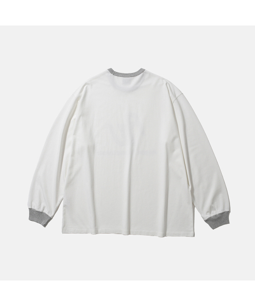 MPTU（エムピーティーユー）の「[AW25] PTU RINGER L/S SHIRT / OFF WHITE（Tシャツ/カットソー・メンズ・その他・M/L/S）」の2枚目の写真