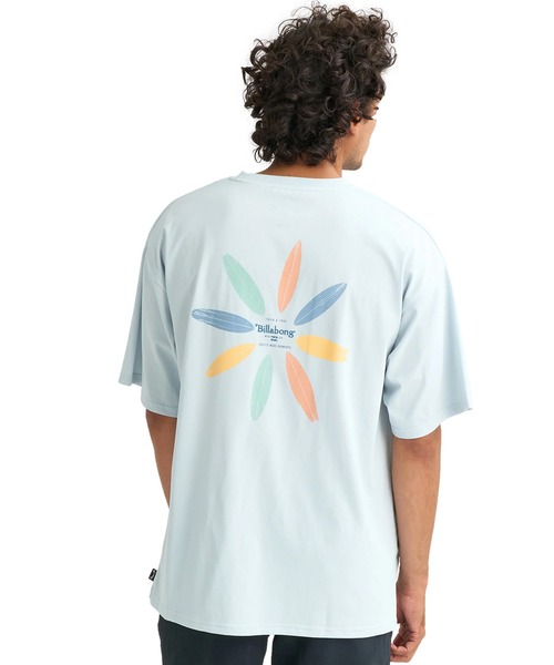 BILLABONG(ビラボン)の「BILLABONG メンズ サーフTシャツ 水陸両用 BG011861(Tシャツ/カットソー・メンズ・ライトブルー/オフホワイト/スミクロ・XL/L/M)」の9枚目の写真