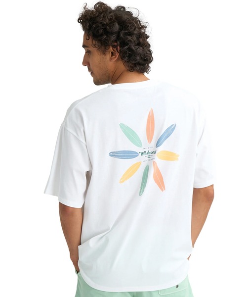 BILLABONG(ビラボン)の「BILLABONG メンズ サーフTシャツ 水陸両用 BG011861(Tシャツ/カットソー・メンズ・ライトブルー/オフホワイト/スミクロ・XL/L/M)」の5枚目の写真