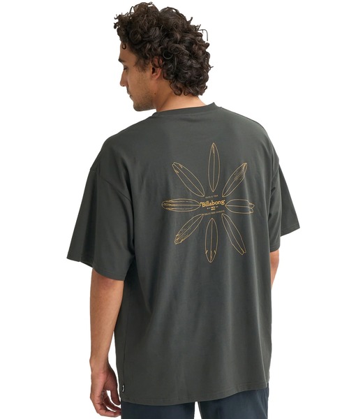 BILLABONG(ビラボン)の「BILLABONG メンズ サーフTシャツ 水陸両用 BG011861(Tシャツ/カットソー・メンズ・ライトブルー/オフホワイト/スミクロ・XL/L/M)」の7枚目の写真