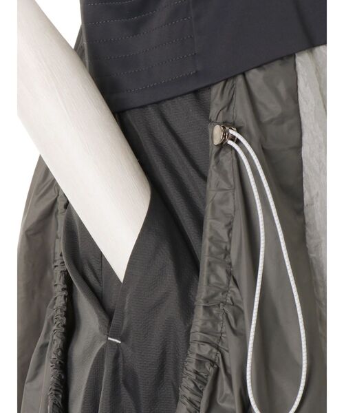 UN3D.（アンスリード）の「WAVE PATCHWORK JUMPER SKIRT / ウェーブパッチワークジャンパースカート（ジャンパースカート・レディース・ブラック/ベージュ/グレー・38/36）」の19枚目の写真