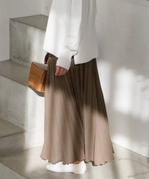 IENA | シアーメッシュプリーツスカート(スカート)