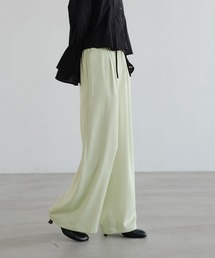 LOWRYS FARM | ストレッチサテンイージーパンツ  639649(その他パンツ)