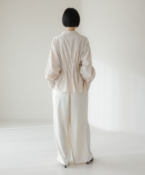 LOWRYS FARM(ローリーズファーム)の「ストレッチサテンイージーパンツ 639649(その他パンツ・レディース・ブラック/アイボリー/イエロー/グリーン・LARGE/MEDIUM)」の18枚目の写真