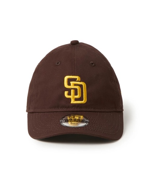 NEW ERA(ニューエラ)の「NEW ERA/ニューエラ キッズ キャップ YOUTH 920 WASHED 26J(キャップ・キッズ・ブラック/ダークブラウン・YOUTH)」の8枚目の写真