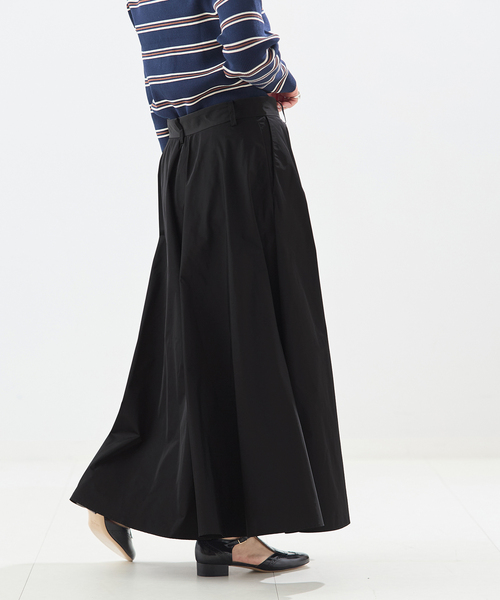 journal standard L'essage（ジャーナルスタンダードレサージュ）の「TAFTAフレアスカート（スカート・レディース・ブラック・36/38）」の6枚目の写真